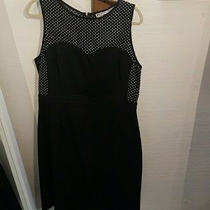 Pink martini polka dot dress